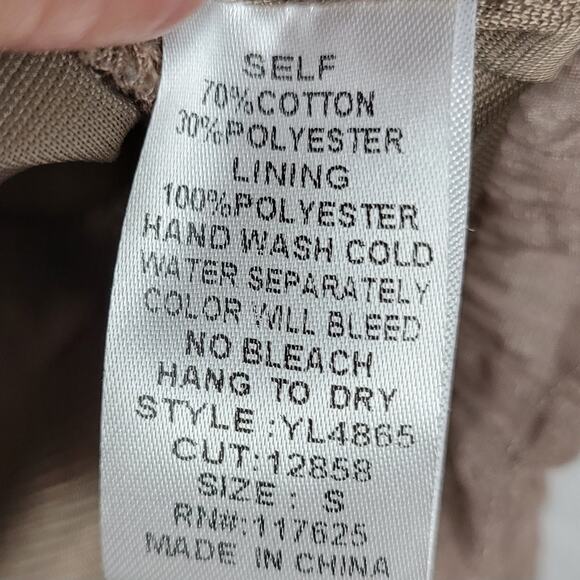 Ya Los Angeles Women Dress Size S Gray Metallic Sleeveless Tie Waist Tiered Mini - Picture 8 of 9